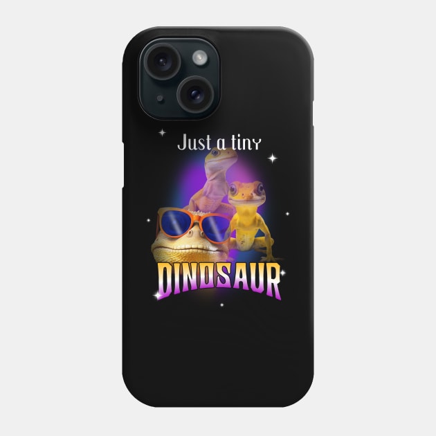 Just a tiny dinosaur Phone Case by Dream the Biggest