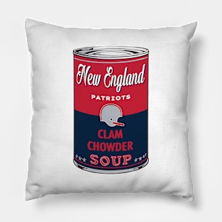 New England Patriots Soup Can Pillow