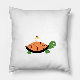 Schildkröte mit Küken Pillow