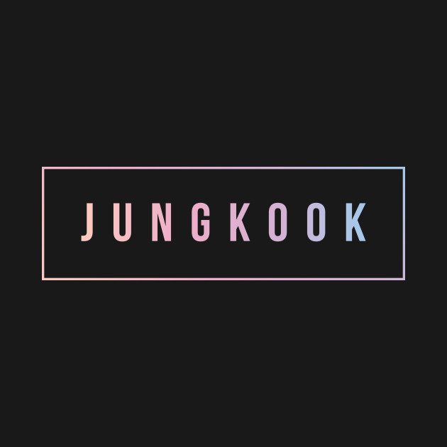 Jungkook BTS Shirt | Simple Junkook fan t-shirt - Jungkook Bts - T-Shirt