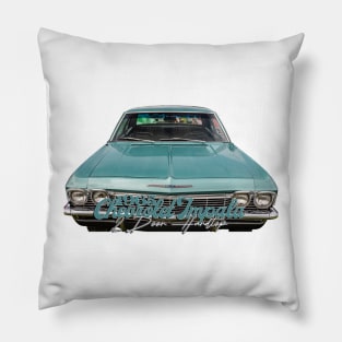 1965 Chevrolet Impala 2 Door Hardtop Pillow