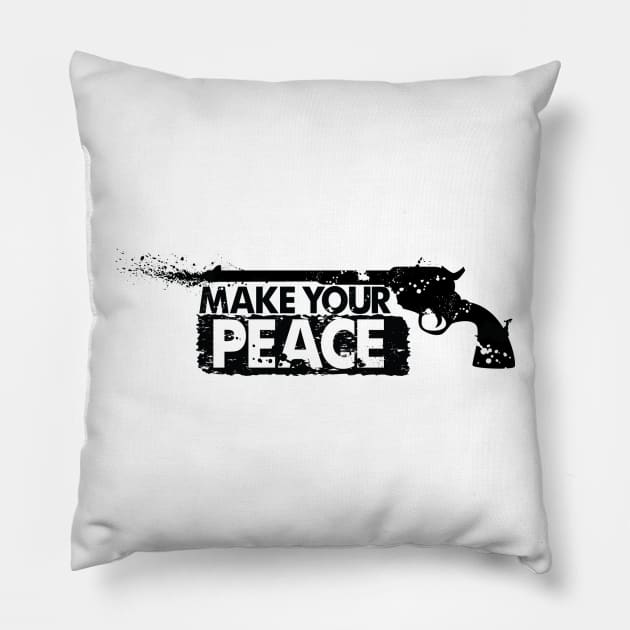 Make-Your-Peace Pillow by Alicorns_and_Devilhorns