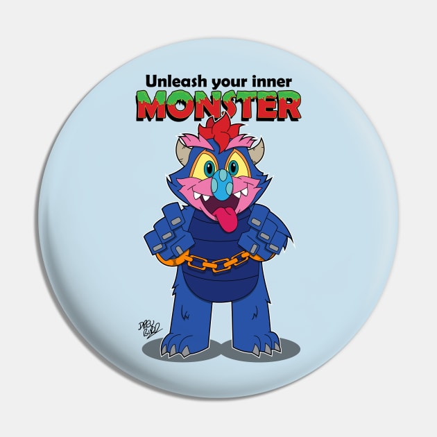 Unleash your inner Monster Pin by DrewBird01