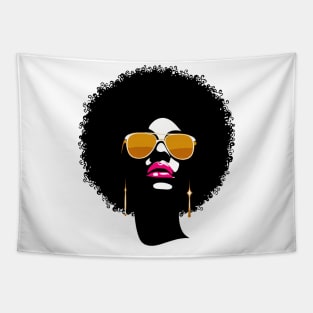 Afrocentric Woman Tapestry