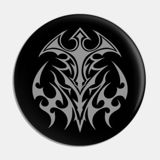 CUSTOM SYM.TRIBAL STYLE DESIGN #1-50% GRAY-10-29-22 Pin