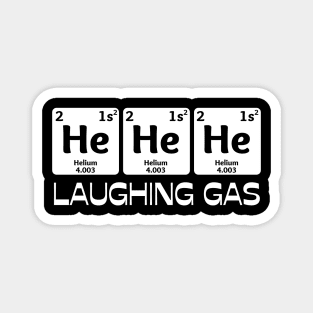 Laughing Gas, Funny Chemistry Periodic Table Teacher Student Magnet