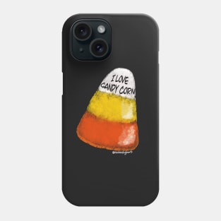 I Love Candy Corn Phone Case