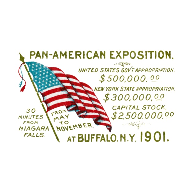 1901 Pan-American Exposition Buffalo New York by historicimage