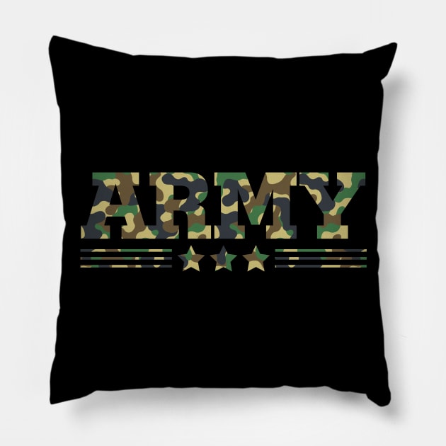 Army Pillow by Hashop