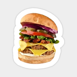 Burger Magnet