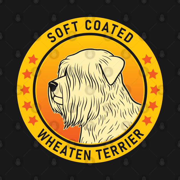 Soft Coated Wheaten Terrier Dog Portrait by millersye