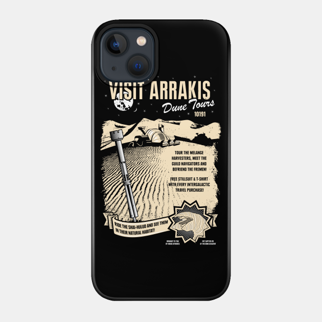 Visit Arrakis - Dune - Phone Case