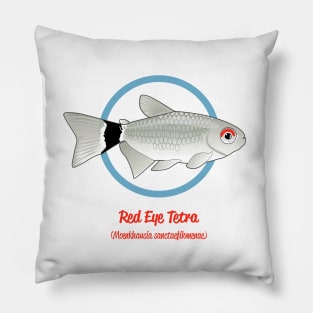 Red Eye Tetra Pillow