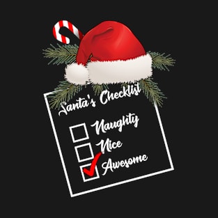 Santa's Checklist T-Shirt