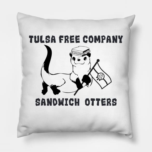 Sandwich Otter Pillow by Tulsa Free Company