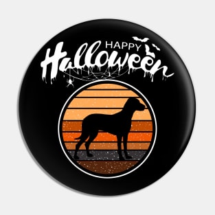 Funny Happy Halloween Beautiful Vizsla Men Women Kids Gift Pin