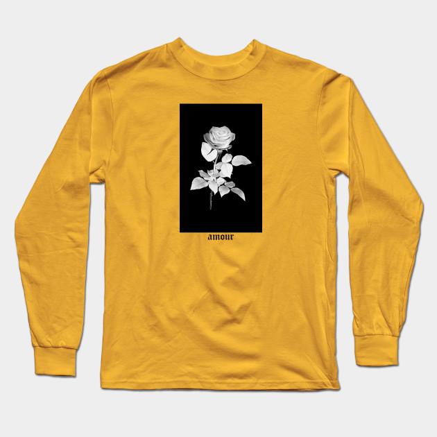 Artist Union Amour Rose Rose Long Sleeve T Shirt Teepublic