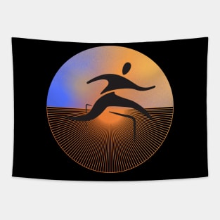 Hurdler Tapestry