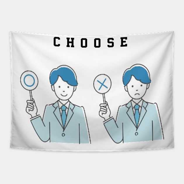 choose O or X Tapestry by alvian