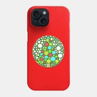 Holiday Tree in Snow Phone Case