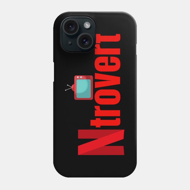 Netflix Introvert Phone Case by wanderingteez