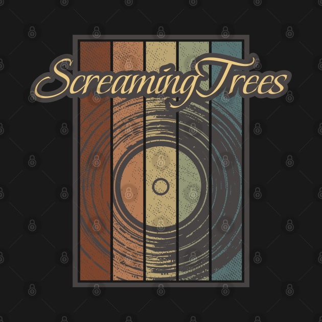 Screaming Trees Vynil Silhouette by North Tight Rope