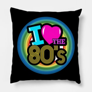 I love 80s Pillow