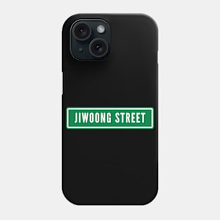 ZEROBASEONE Jiwoong Street Sign Phone Case