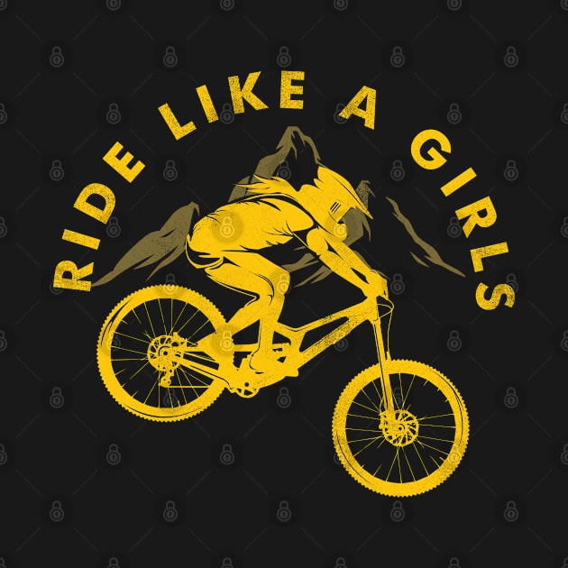 Ride Like a Girl MTB by Aldebaran