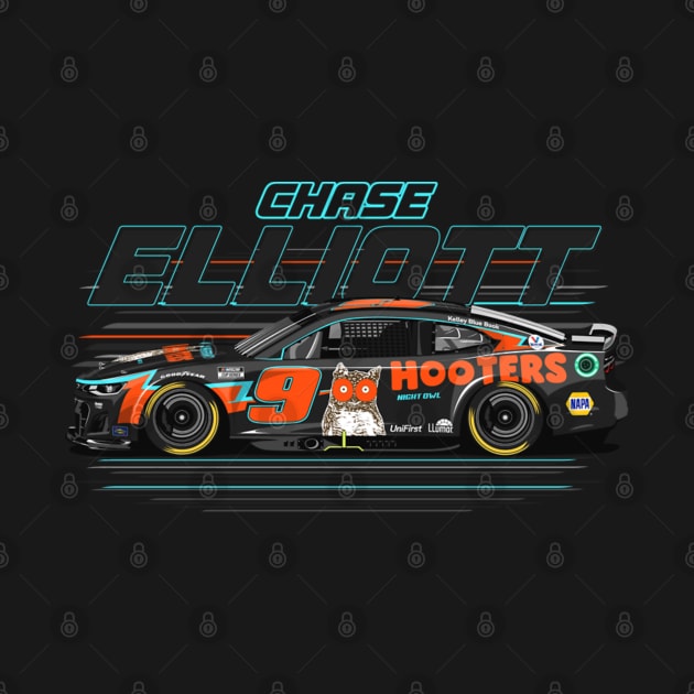 Chase Elliott Hooters #9 Camaro by stevenmsparks