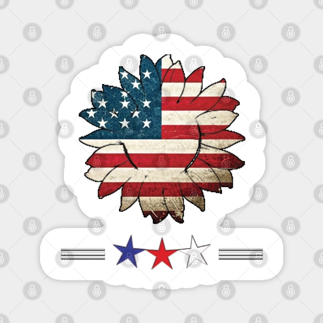 July 4th Magnet by TeeText