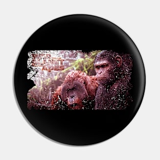 Apes' Warcry Commemorate the Ape-Human Conflict and Evocative Themes of the Apes Pin