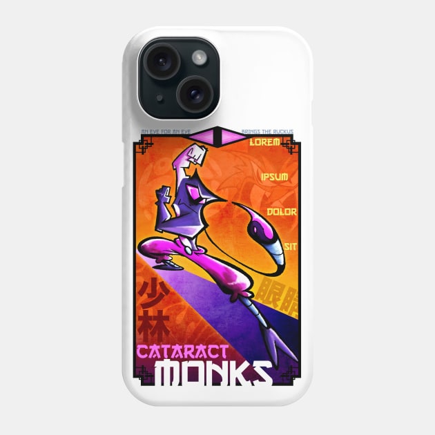 Cataract Monks of Loki IRL Phone Case by RebelTaxi