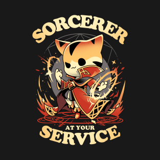 Sorcerer's Call - Cat Gamer T-Shirt