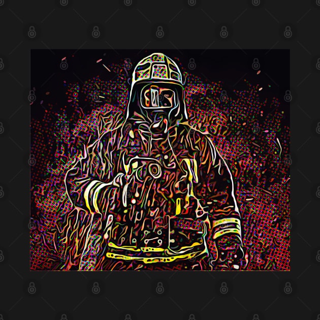 Firefighter by Arassa Army