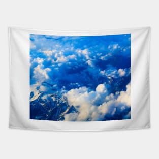 sky blue Tapestry