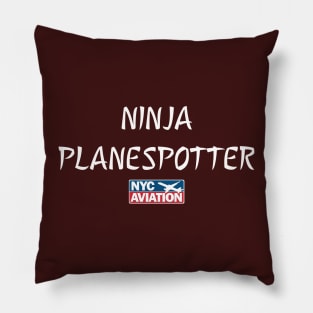 Ninja Planespotter Pillow