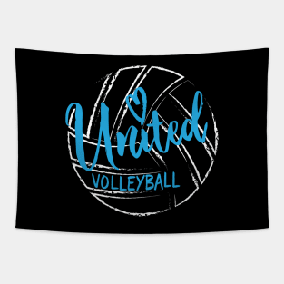 United Volleyball Tee Shirt Tapestry