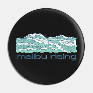 Malibu Rising Taylor Reid Book Novel Illustration Pin