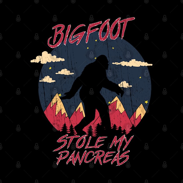 Bigfoot stole my pancreas by Theretrotee