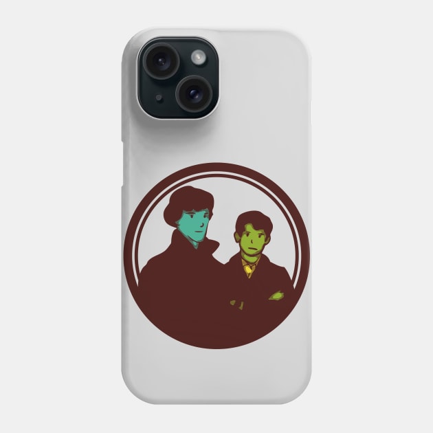 Sherlock & Watson Phone Case by prometheus31