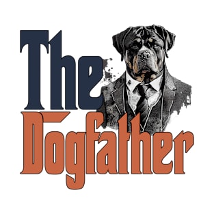 Rottweiler Dog Dad Dogfather Dogs Daddy Father Rottie T-Shirt