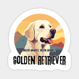 Golden Retriever for dog lovers Magnet