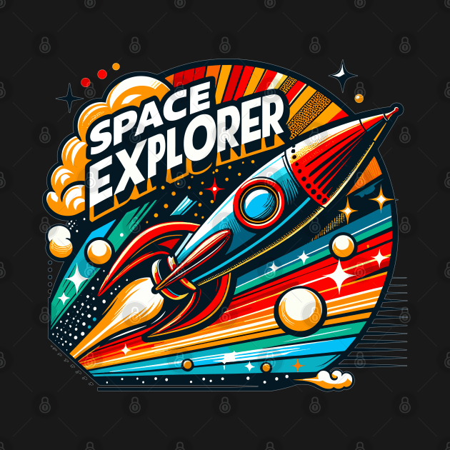 Rocket Space Explorer by Vehicles-Art