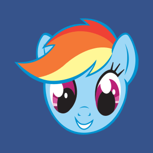 My little pony - Bigger Dash face T-Shirt