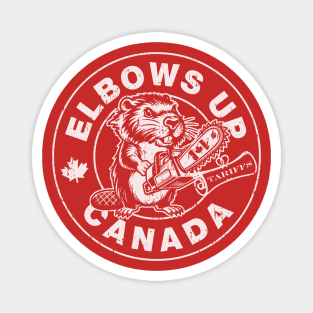 Elbows Up Magnet