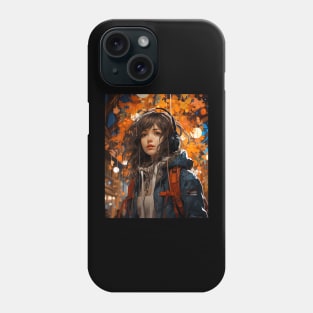 Anime Girl Japanese Aesthetic anime Otaku Phone Case