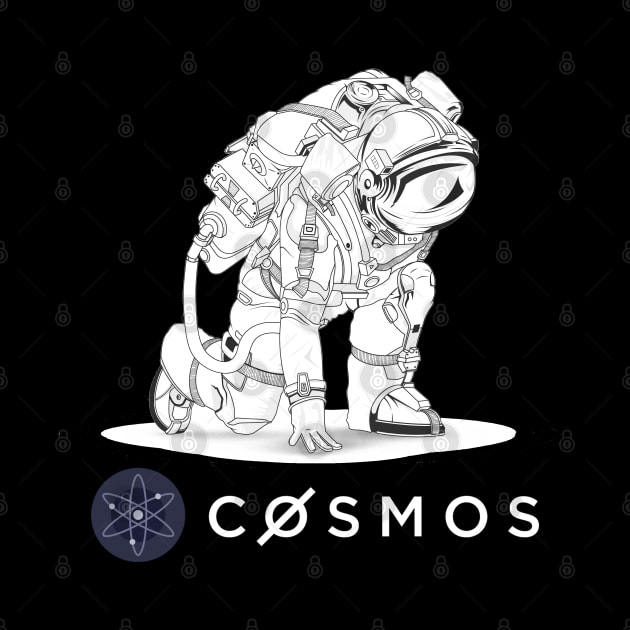 Cosmos  Crypto Cryptocurrency ATOM  coin token by JayD World