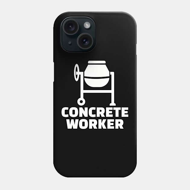 Concrete worker Phone Case by Designzz