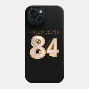 vintage 84 t-shirt Phone Case